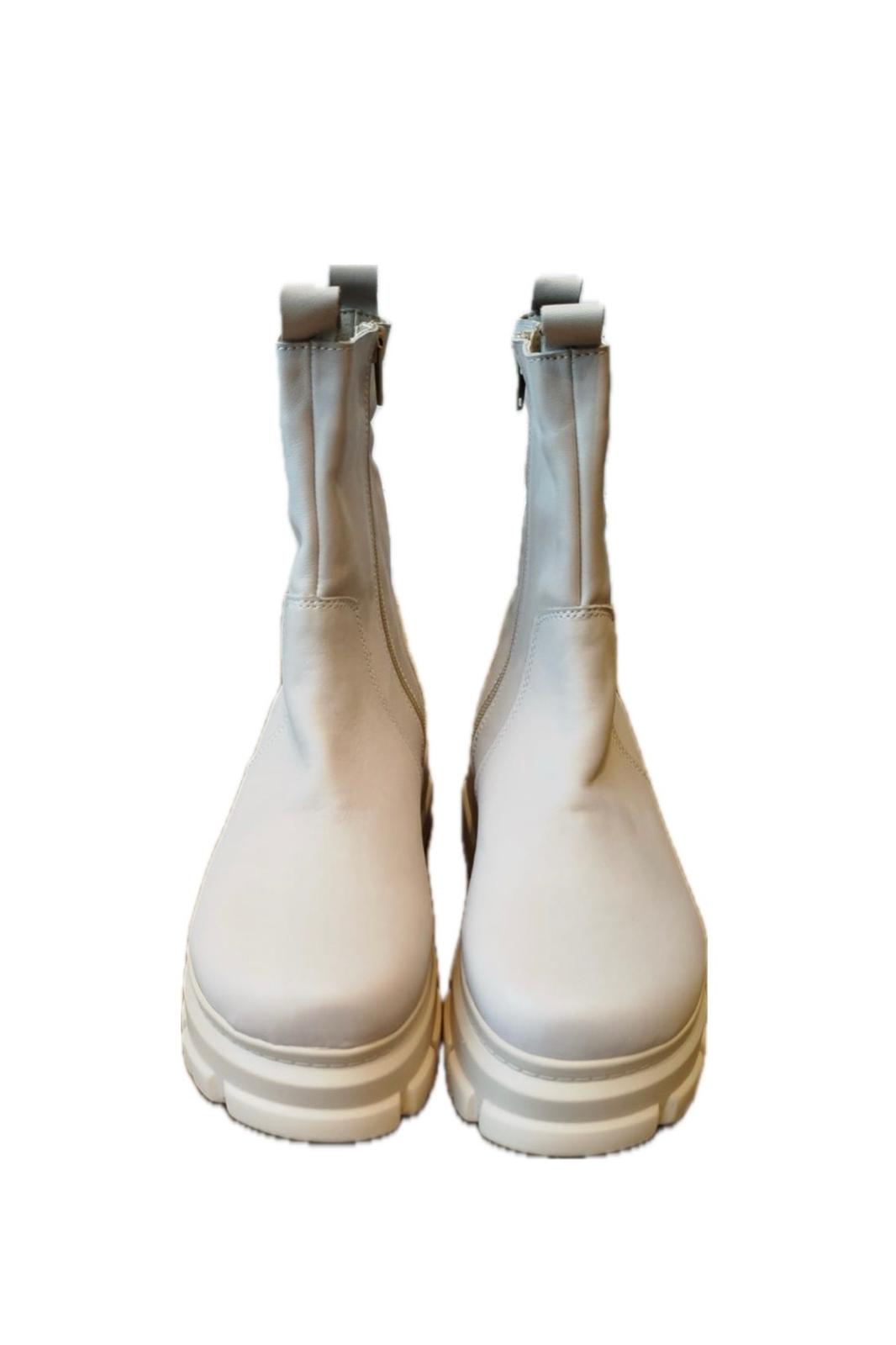 מגף עור פלטפורמה 540