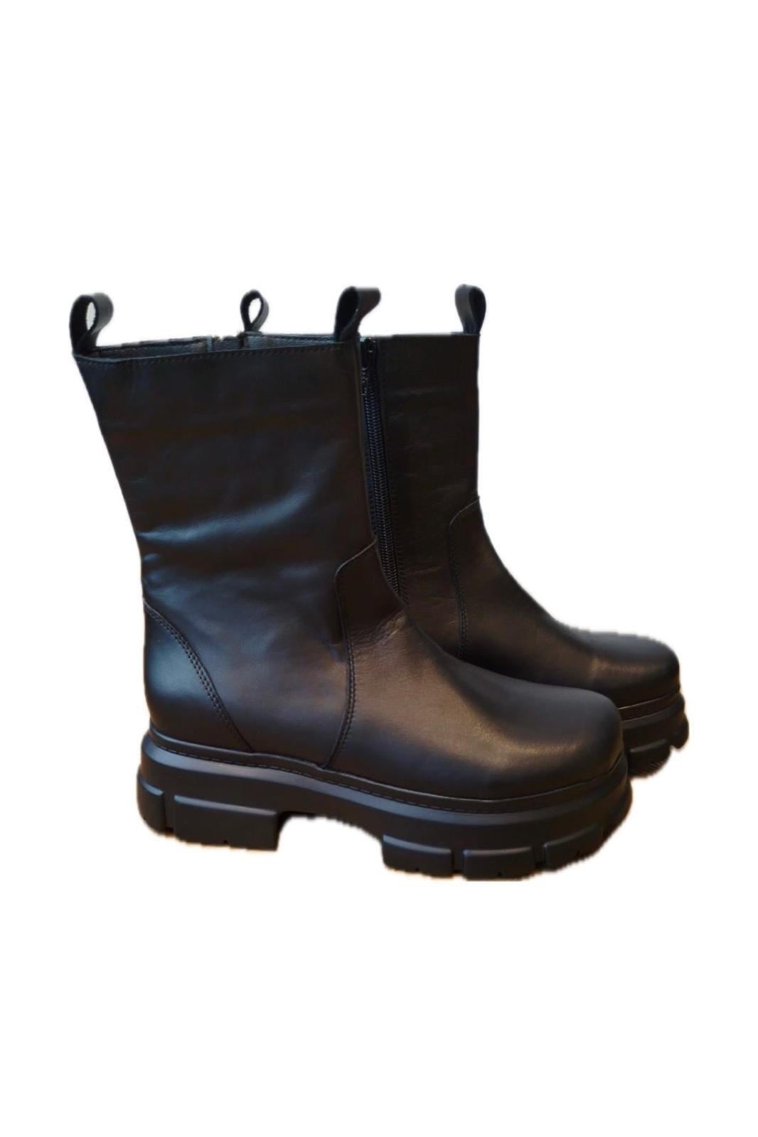 מגף עור פלטפורמה 540 – תמונה 2