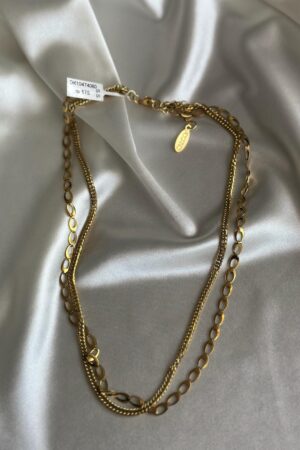 שרשראות מוזהבות