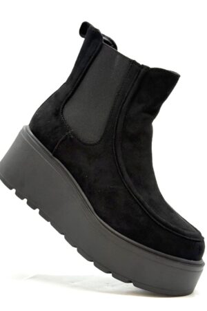 מגף זמש פלטפורמה YL5033