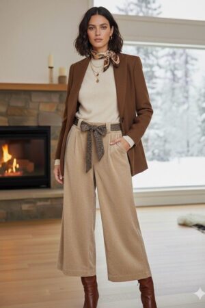 מכנס קטיפתי