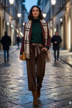 מכנס קטיפתי