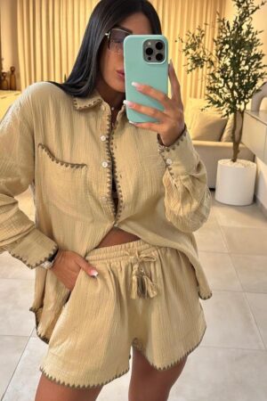 חליפה פשתן תיפורים