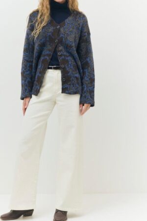 קרדיגן רטרו כפתורים