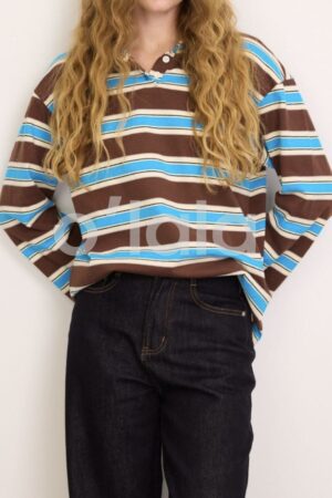 חולצת שינה פסים