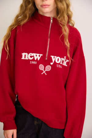 סווטשרט רוכסן