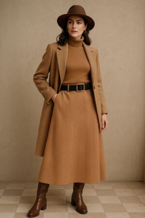 חצאית זמש פרינט