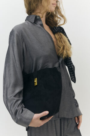 תיק אבזם זהב