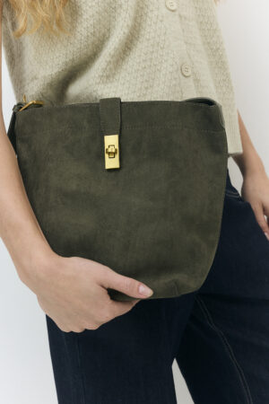 תיק אבזם זהב