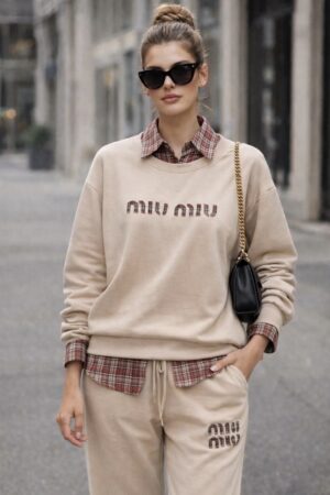 חליפה שילוב משבצות