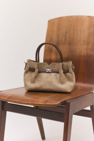 תיק אבזם מעור