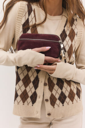 תיק עור פאוץ