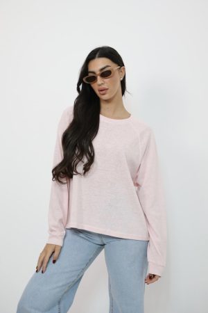 חולצה טי שירט שרוול ארוך מפתח ניקי