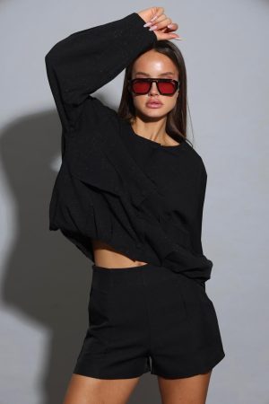 VERTIGO מכנס שורט קצר תיפורים