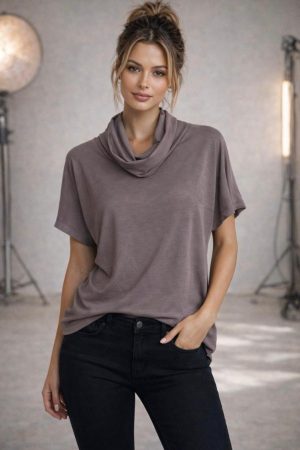 ALMHA חולצת רבידה יעל