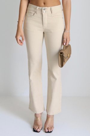 SEXSO JEANS גינס חגורה עבה כפתורים כפולים 3015/39