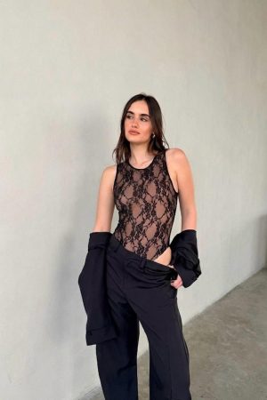 JOYAME בגד גוף תחרה