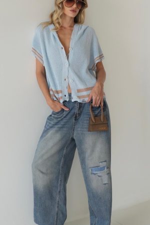 ANTIGO סריג קפוצ'ון BUTTONS