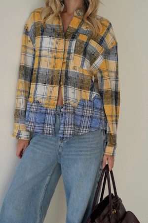 ANTIGO מכופתרת DOUBLE SQUARE