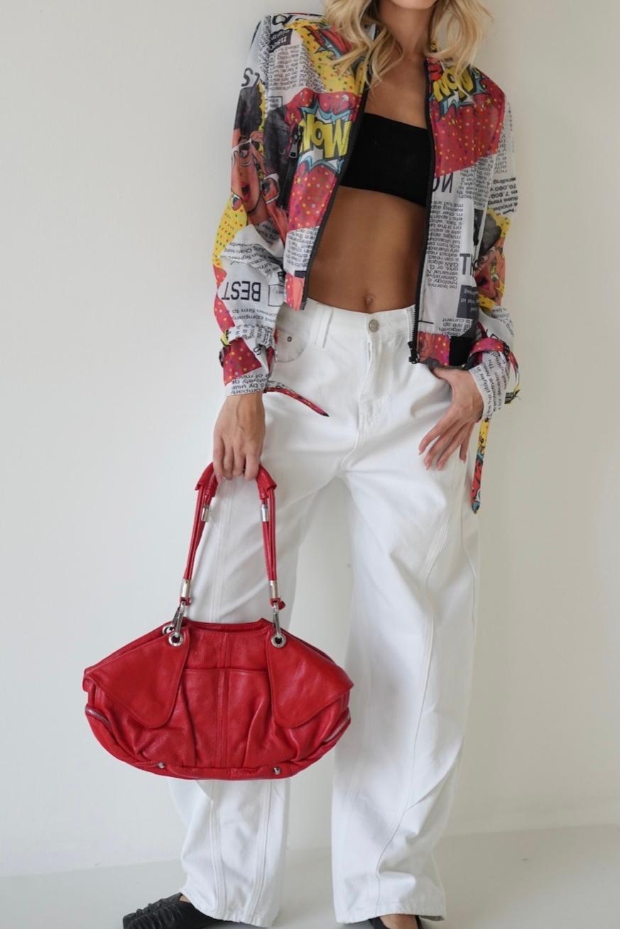 ANTIGO עליונית STYLE PRINT קומיקס – תמונה 3