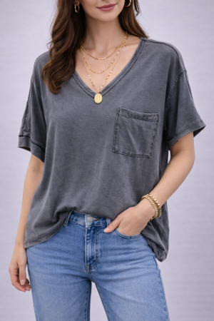 GLORY חולצת ואש כיס