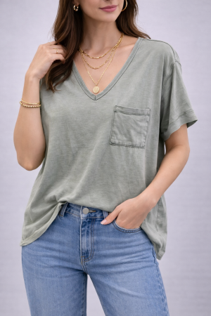 GLORY חולצת ואש כיס