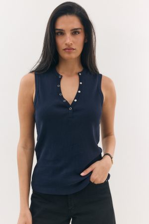 O'LALA גופיית לני בד ריב