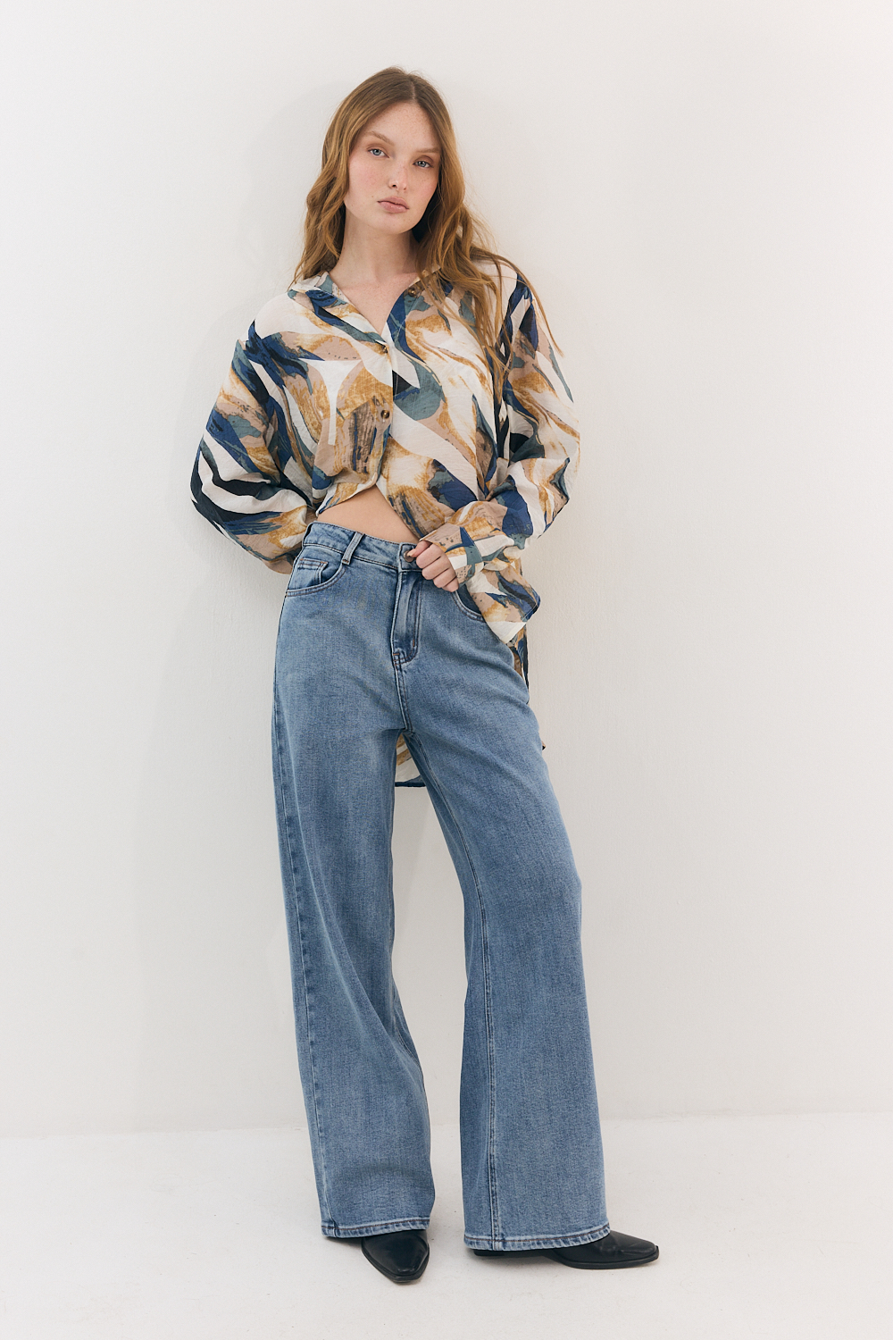 O'LALA חולצה מכופתרת שרי – תמונה 4