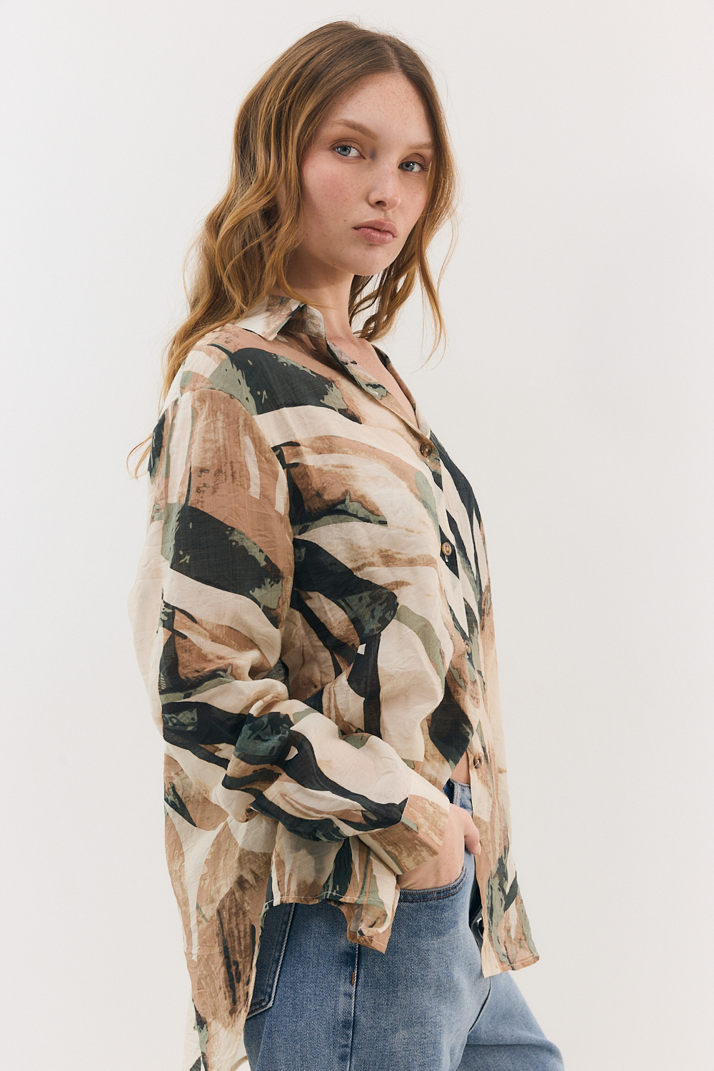 O'LALA חולצה מכופתרת שרי – תמונה 2